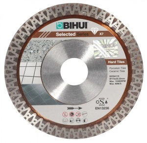 Disc pt. plăci dure, porțelan dur, plăci ceramice BIHUI Super Premium 115x22.2 mm - BIHUI-DCDA115