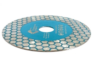 Disc pt. tăiere și șlefuire plăci dure și gresie dură DiamantatExpert Premium 125x22.23 mm - DXDY.CNG-HC.125 - Img 3