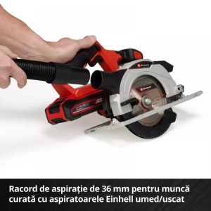Ferăstrău Circular de mână fără fir TE-CS 18/150 Li - Solo 4331220 - Img 5