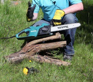 Fierastrau electric cu lant MAKITA UC4041A, toolless, 1800W, 40 cm - Img 2