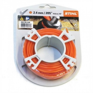 Fir nylon rotund STIHL 2.4 mm x 14 m