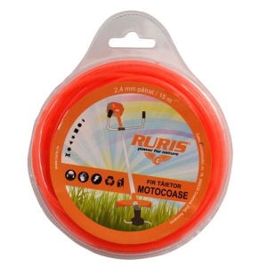 Fir trimmer RURIS 2.4 mm, 15m, (patrat) - (6-176)