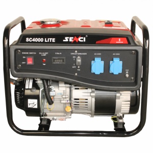 Generator curent Senci SC-4000 LITE, putere max. 3.8 kW, 230V, AVR, motor benzina (6426390839282) - Img 3