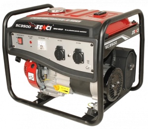 Generator de curent pe benzină SENCI SC3500 LITE – putere maximă 3.0 kW, 230V, monofazat - Img 4