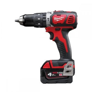 Mașină de găurit cu percuție compactă M18™ Milwaukee M18BPD-403C, cuplu 60 Nm, mandrina 13 mm, 198 mm (4933448360)