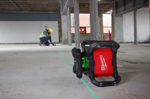 Nivelă laser verde rotativă MILWAUKEE M18 RLOHVG300-501C orizontală și verticală M18™ 300 m cu ONE-KEY™ - Img 10