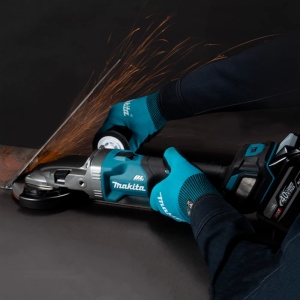 Polizor unghiular cu cap plat Makita XGT 40Vmax, 125mm, livrat fara acumulator (GA055GZ) - Img 3