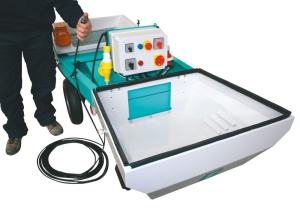 Pompa pentru sapa semiumeda sau injectari cu presiune IMER Step 120A, Motor trifazic - Img 3