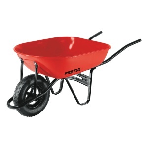 Roaba metalica PRETUL, volum 156 l