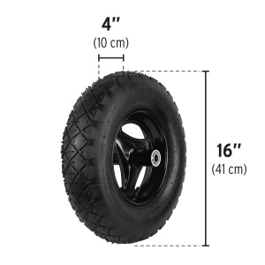 Roaba metalica PRETUL, volum 156 l - Img 2