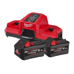 Set de acumulatori și încărcător Milwaukee M18™ FORGE™