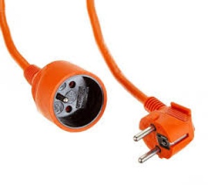 Cablu prelungitor portocaliu 33 metri 3x1.5mm IP20 - Img 3