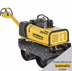 Cilindru Cublu Vibrocompactor Batmatic VR22E 716kg Motor Diesel KOHLER 15LD440