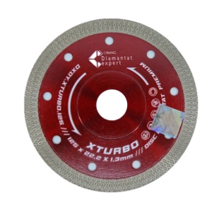 Disc pt. portelan dur și gresie dură DiamantatExpert Premium 125x22.2 mm - DXDY.XTURBO.125