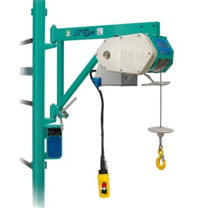 Electropalan, 750 W, Hmax 30 m, sarcina 200 KG, cu cadru fix Imer ET 200N