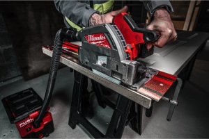 Fierăstrău circular MILWAUKEE M18 FPS55-552P 55 mm pentru lemn și plastic cu șină de ghidare M18 FUEL™ - Img 10