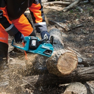 Fierastrau cu lant Makita DUC355Z compatibil cu acumulatori LXT 18VX2, lama 35 cm - Img 2