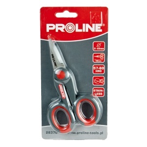 Foarfecă pentru tăiat cablu cu fire subțiri PROLINE, 140 mm, oțel inoxidabil, 28370 - Img 2