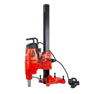 Masina de carotat HEAVY DRILL DK-300 ax filet exterior 1 1/4 si interior 1/2 Dmax-300mm gaurire umeda 100-310rpm 3500W cu stand ENERGO