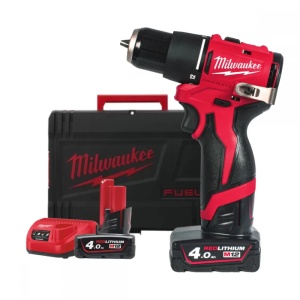 Masina de gaurit cu percutie cu acumulator Milwaukee M12 BLPDRC-402C, 40Nm (4933500424)