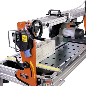 Mașină de tăiat marmură, granit BATTIPAV SUPREME 260S cu laser si roti 60cm, 2.2kW - Battipav-82601 - Img 5