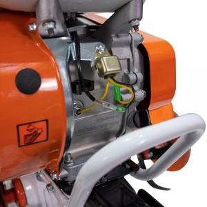 Motosapa Ruris DAC 7000 ACC1, 7CP, roti cauciuc 4.00-8, roti metalice 350 fara manicot, rarita ajustabila - Img 4
