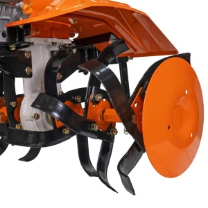 Motosăpătoare RURIS 651KSD, 6 CP, roți cauciuc 4.00-8, rariță, roți metalice 400 fără manicot - Img 7