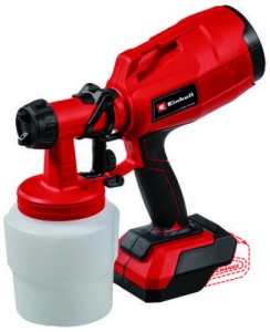 Pistol vopsit electric Einhell Classic TC-SY 18/60 Li-Solo 4260025 - Img 2