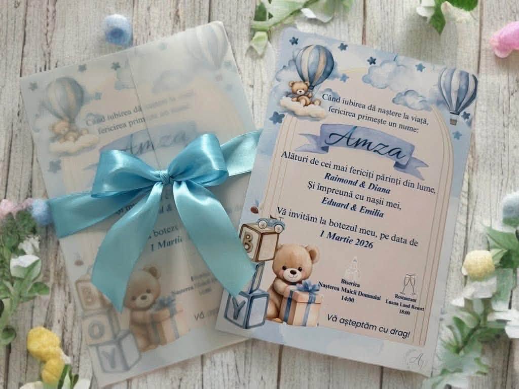 INVITATII PENTRU BOTEZ