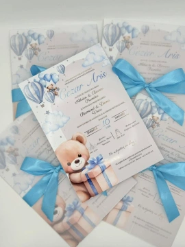 INVITATIE DE BOTEZ COD 003