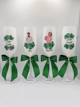 PAHARE PERSONALIZATE PENTRU NUNTA COD 015