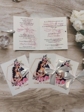 INVITATIE 2 IN1 TIP CARTE COD 006