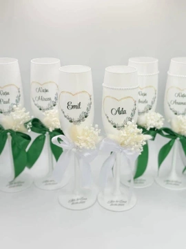 PAHARE PERSONALIZATE PENTRU NUNTA COD 007