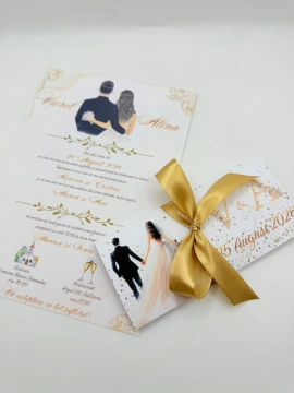 INVITATIE DE NUNTA COD 010 - Img 3
