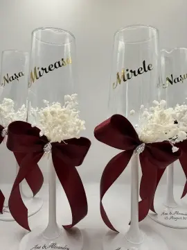PAHARE PERSONALIZATE PENTRU NUNTA COD 001