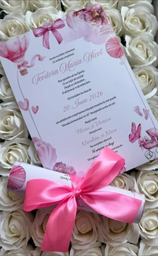 INVITATIE DE BOTEZ COD 008