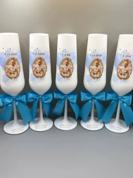 PAHARE PERSONALIZATE PENTRU BOTEZ COD 007