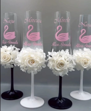 PAHARE PERSONALIZATE PENTRU NUNTA SI BOTEZ COD 013