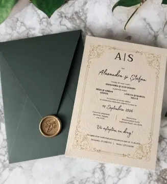 INVITATIE DE NUNTA COD 036