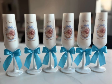 PAHARE PERSONALIZATE PENTRU BOTEZ COD 011