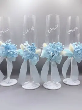 PAHARE PERSONALIZATE PENTRU NUNTA COD 003