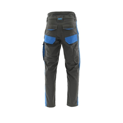 50x Pantaloni de Lucru functionali, Gri-Albastru pentru firme - Img 4