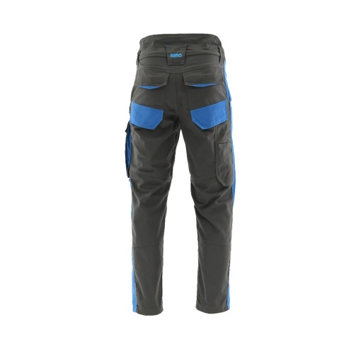 10x Pantaloni de Lucru functionali, Gri-Albastru pentru firme - Img 4