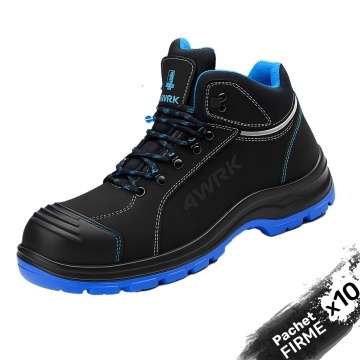 10x Bocanci de lucru piele S3, robusti si confortabili
