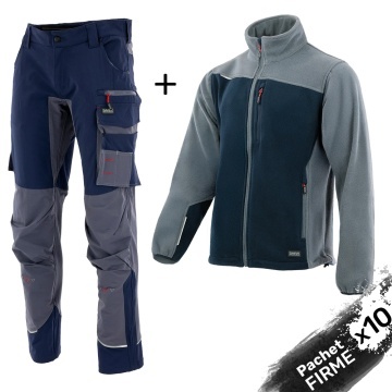 10x Costum de lucru: Hanorac gros si Pantaloni elastici, calitate superioara