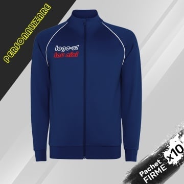 10x Hanorac sport personalizat firma, diverse culori cu logo inclus