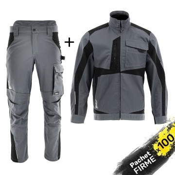 100x Costum salopeta: Pantaloni si Jacheta, calitate superioara