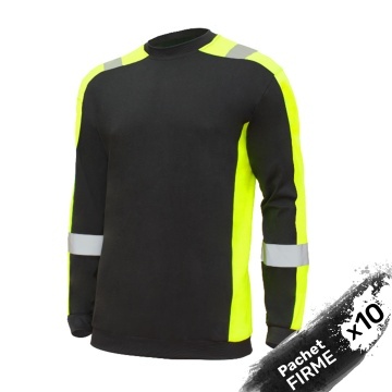 10x Tricou reflectorizant de lucru cu mânecă lungă