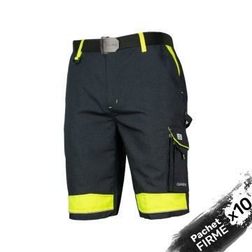 10x Pantaloni de lucru scurti reflectorizanti