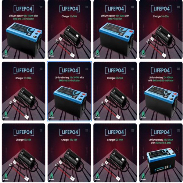 Baterii LiFePO4